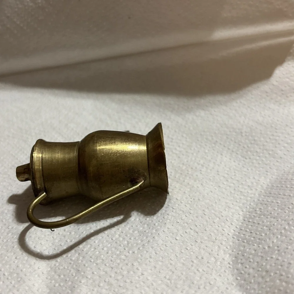 Miniature Brass Samovar‎ Vintage